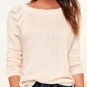 Cream Sweater